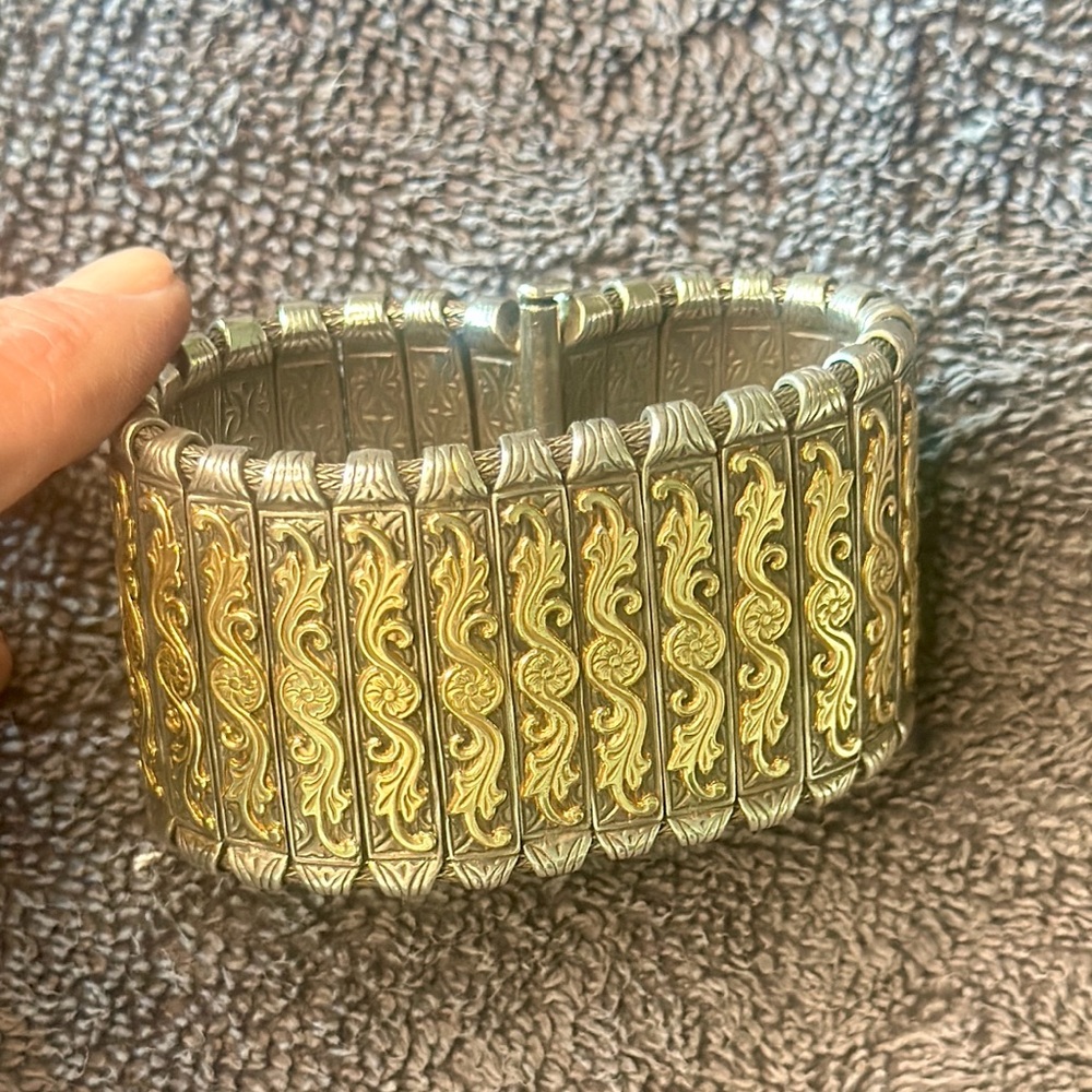 Vintage Gold and Silver Bracelet